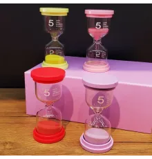 Renkli 5 Dakikalık Kum Saati