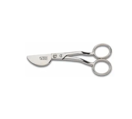 Rıza M-213 Dokumacı Ponpon Makası No: 6 inç / 15,24 cm - Nikel Kaplama