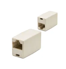 RJ45 To RJ45 Uzatma Adaptör Krem HDX5006