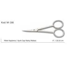 Rose Europe Ayrık Saplı Nakış Makası Süper Kalite No:4 10,16 CM