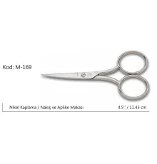 Rose Europe Az Kalın Nakış Makası Süper Kalite No:4,5 11,43 CM