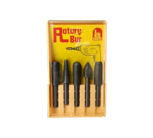 Rotary Bur Matkap Uçlu Eğe 5 li Takim