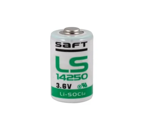 Saft LS 14250 3.6V 1/2 AA Size Pil (Li-SOCI2)