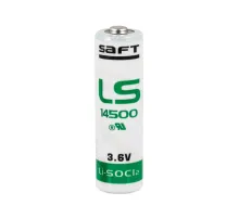 Saft LS 14500 3.6V AA Size Pil Li-SOCI2