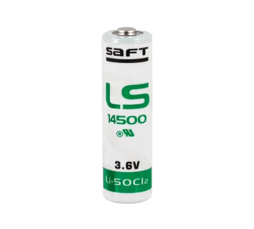 Saft LS 14500 3.6V AA Size Pil Li-SOCI2