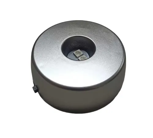 Samanyolu Plastik Altlıklı Işıklı Cam Küre 6 Cm