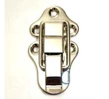 Sandık, Kutu Klipsi, Ön Kilidi - 72x40mm, Nikel, 100 Adet