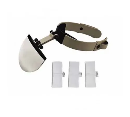 Şapka Tip Kask Büyüteç 4 Farklı Büyütme Lensli Büyüteç