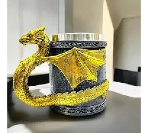 Sarı Ejderha Çelik Kupa