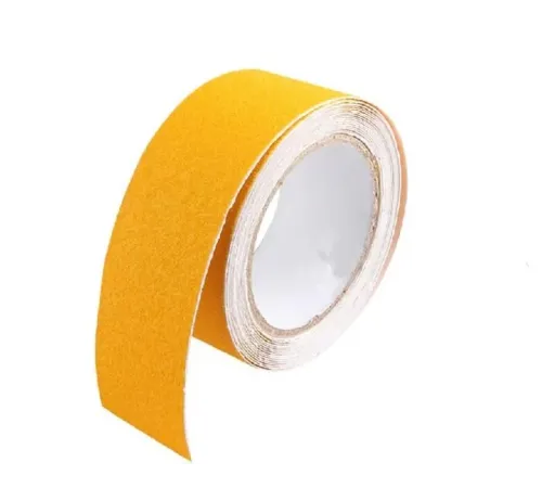 Sarı Merdiven Ve Zemin Kaydırmaz Kaymaz Bant 50mm x 25mt