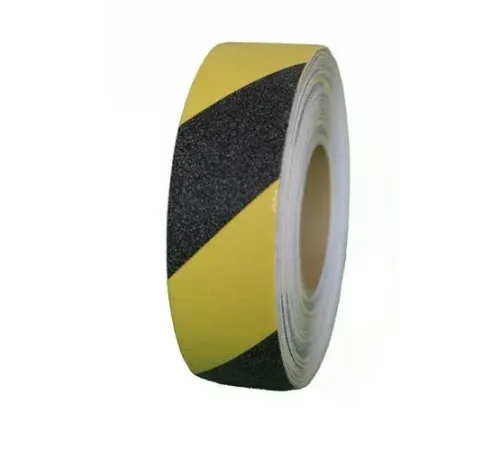 Sarı Siyah Merdiven Ve Zemin Kaydırmaz Bant 50mm x 25mt
