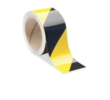 Sarı-Siyah Reflektif Bant 50mm x 46mt