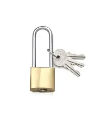 Sarı Uzun Asma Kilit 25 mm