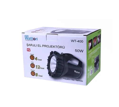 Şarjlı 50 W Büyük Fener Wt-400