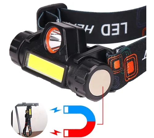 Şarjlı Dayanıklı Balıkçı Kafa Lambası Wt-056