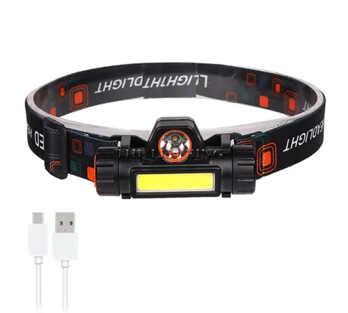 Şarjlı Dayanıklı Balıkçı Kafa Lambası Wt-056