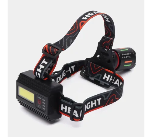 Şarjlı Profesyonel Zoomlu Kamp Avcı Balıkçı Kafa Lambası Feneri PS-2910