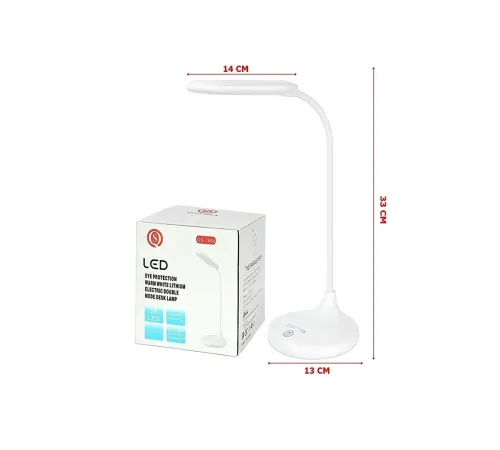 Şarjlı Sarı Ve Beyaz Renk Masa Lambasi Wt-005