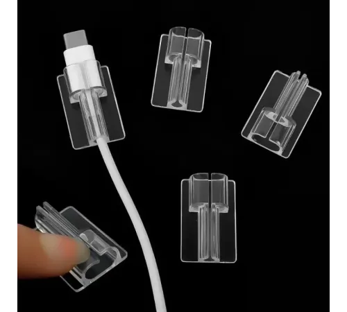 Şeffaf Silikon Kablo Koruyucu 1 Adet