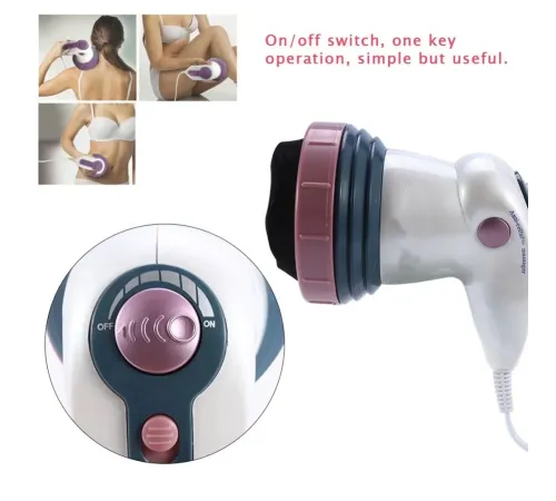 Selülit Giderici Masaj Aleti 4 Başlıklı