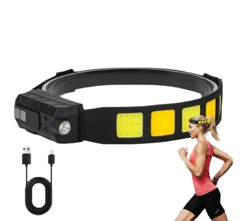 Sensörlü Cob XPG Led Kafa Lambası WT-066