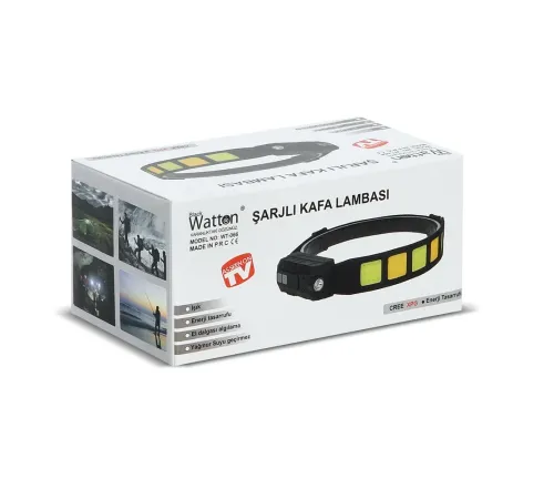 Sensörlü Cob XPG Led Kafa Lambası WT-066