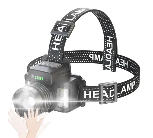 Sensörlü Cree TG Led Şarjlı Kafa Lambası WT-625