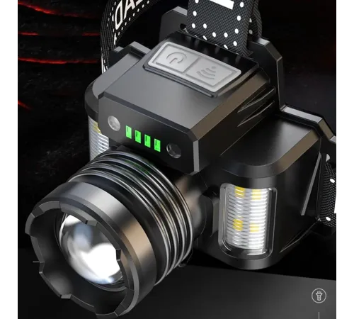 Sensörlü Cree TG Led Şarjlı Kafa Lambası WT-625