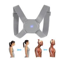 Sensörlü Dik Duruş Korsesi Şarjlı Titreşimli