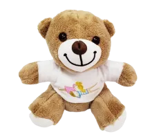 Sevimli Tişörtlü Peluş Ayicik