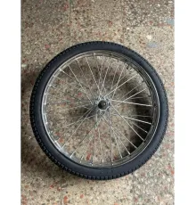 Seyyar Tezgah Araba Tekerleği 65 cm - Telli Jant (Jant Boyu:50 cm)