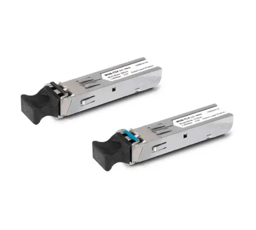 SFP-Port 1000BASE-BX (WDM, TX:1550nm) mini-GBIC modül - 10km<br>
SFP-Port 1000BASE-BX (WDM, TX:1550nm) mini-GBIC module - 10km
