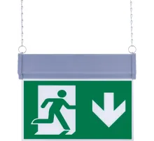 SG051-A1 Çift Yönlü Acil Yönlendirme Armatürü (Zincirli) Aşağı