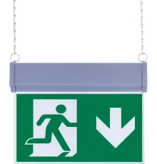 SG051-A1 Çift Yönlü Acil Yönlendirme Armatürü (Zincirli) Aşağı