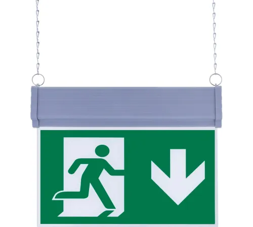 SG051-A1 Çift Yönlü Acil Yönlendirme Armatürü (Zincirli) Aşağı