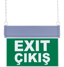 SG051-D2 Çift Yönlü Acil Yönlendirme Armatürü (Zincirli) Exit Çıkış