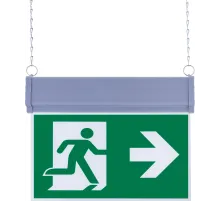 SG051-S1 Çift Yönlü Acil Yönlendirme Armatürü (Zincirli) Sağ-Sol