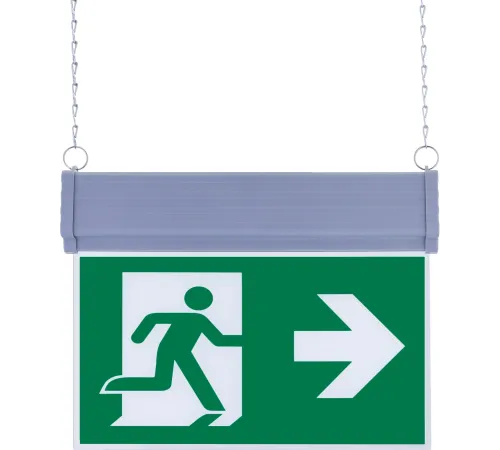 SG051-S1 Çift Yönlü Acil Yönlendirme Armatürü (Zincirli) Sağ-Sol