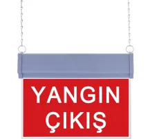 SG056 Çift Yönlü Acil Yönlendirme Armatürü (Zincirli) Yangın Çıkış