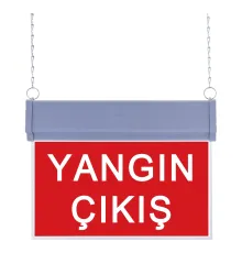 SG056 Çift Yönlü Acil Yönlendirme Armatürü (Zincirli) Yangın Çıkış