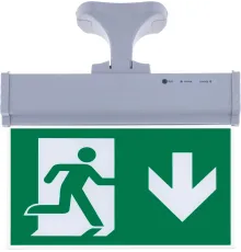 SG071-A1 Çift Yönlü Acil Yönlendirme Armatürü (Askı Aparatlı) Aşağı