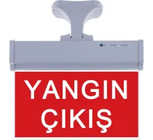 SG076 Çift Yönlü Acil Yönlendirme Armatürü (Askı Aparatlı) Yangın Çıkış