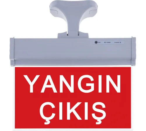 SG076 Çift Yönlü Acil Yönlendirme Armatürü (Askı Aparatlı) Yangın Çıkış