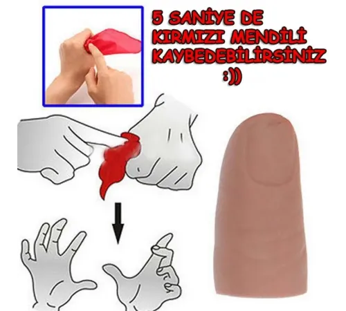 Sihirli Parmak Sihirli Mendil Kaybetme Oyunu