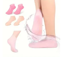 Silikon Jel Ayak Nemlendirici Çorap
