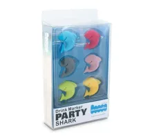 Silikon Köpek Baliği Kupa Belirteci