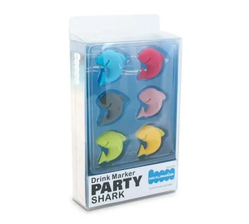 Silikon Köpek Baliği Kupa Belirteci