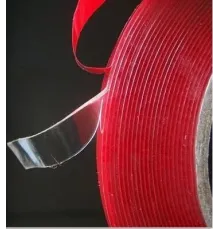 Silikon Şeffaf Çift Taraflı Bant 15mm x 33mt