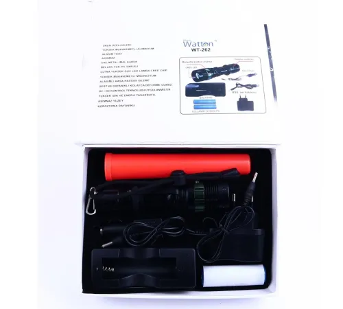 Sinyalli Acil Durum EL Feneri Cree5 Wt-262