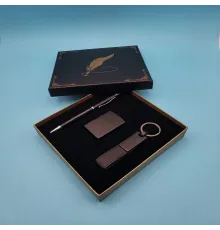 Siyah Anahtarlık Çakmak Ve Tükenmez Kalem